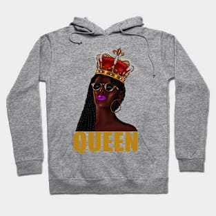 Santa African Queen, Christmas Shirt, Family Christmas, Trendy Christmas Tee, Santa's Favourite Ho. Hoodie